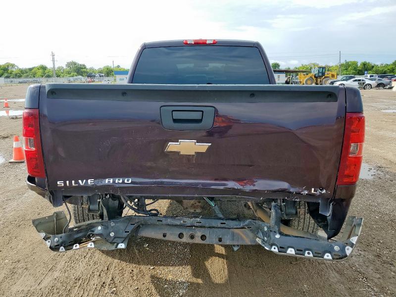 1GCEC19C68Z289537 - 2008 CHEVROLET SILVERADO C1500 MAROON photo 6