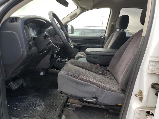 1D7HU18D25S132487 - 2005 DODGE RAM 1500 ST WHITE photo 7