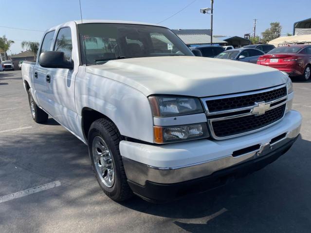 2GCEC13V471104886 - 2007 CHEVROLET SILVERADO C1500 CLASSIC CREW CAB WHITE photo 1