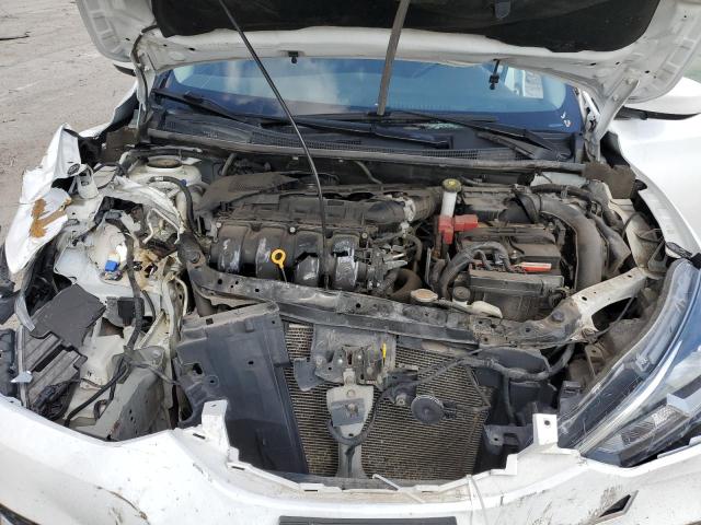 3N1AB7APXKY435767 - 2019 NISSAN SENTRA S WHITE photo 11