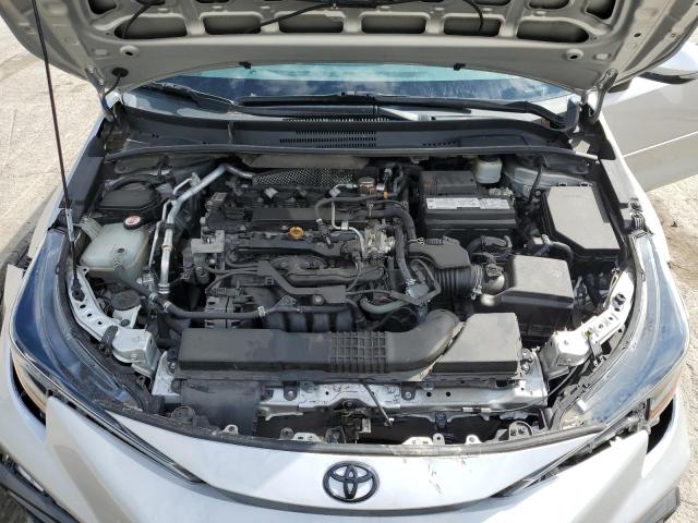 5YFS4MCE4MP065747 - 2021 TOYOTA COROLLA SE Srebrny zdjęcie 11