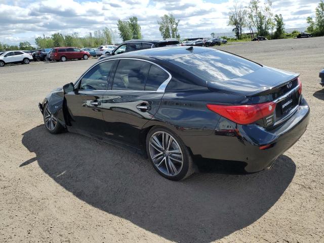 JN1BV7AR0FM417512 - 2015 INFINITI Q50 BASE BLACK photo 2