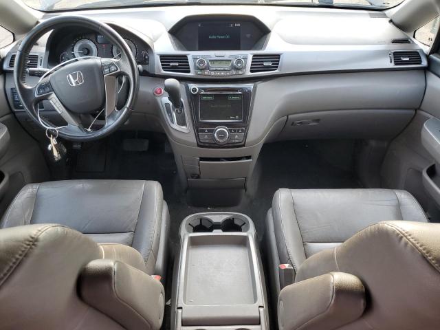 5FNRL5H69EB011415 - 2014 HONDA ODYSSEY EXL GRAY photo 8