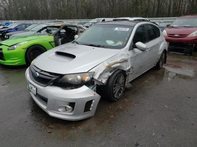 JF1GR7E63BG828327 - 2011 SUBARU IMPREZA WRX SILVER photo 1