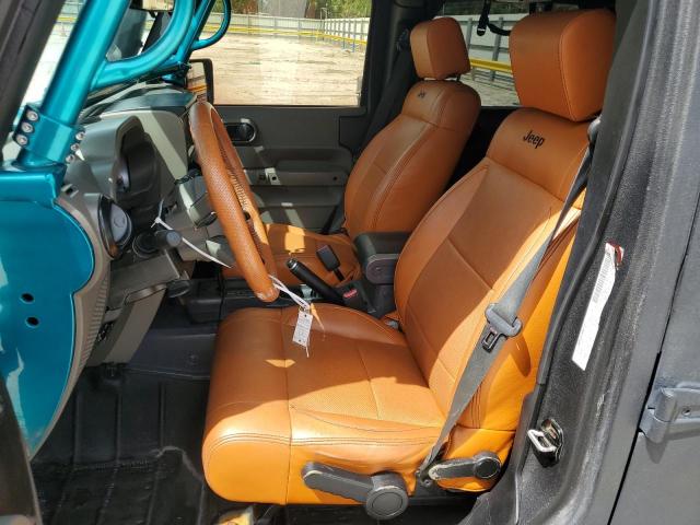 1J4BA5H10AL144027 - 2010 JEEP WRANGLER U SAHARA BLACK photo 7