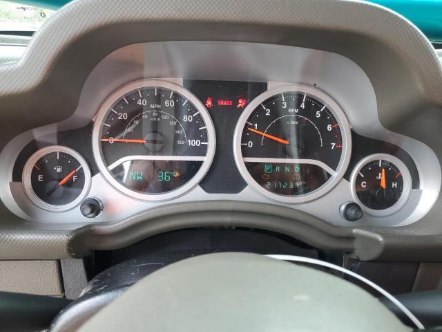 1J4BA5H10AL144027 - 2010 JEEP WRANGLER U SAHARA BLACK photo 9