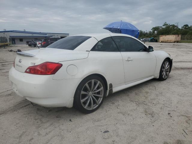 JN1CV6FE7AM352249 - 2010 INFINITI G37 BASE WHITE photo 3