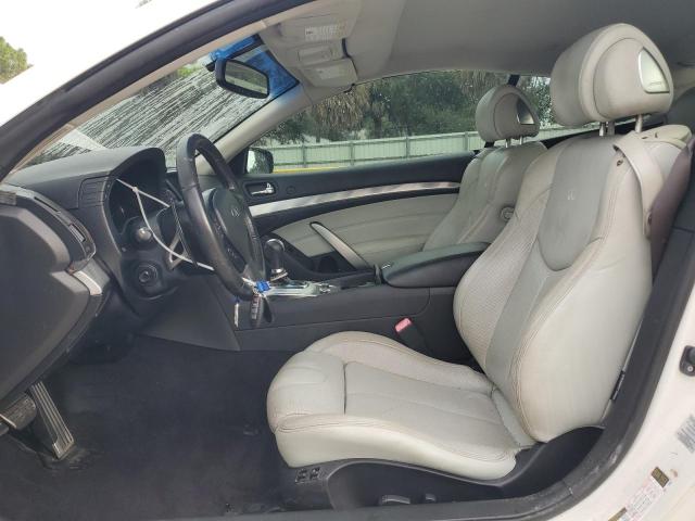 JN1CV6FE7AM352249 - 2010 INFINITI G37 BASE WHITE photo 7