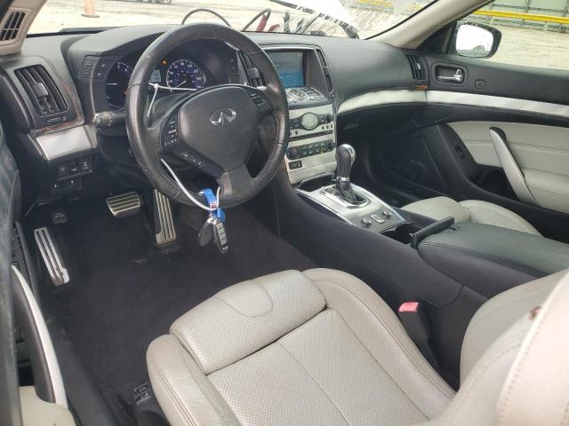 JN1CV6FE7AM352249 - 2010 INFINITI G37 BASE WHITE photo 8