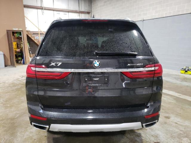 5UXCW2C01N9M47148 - 2022 BMW X7 XDRIVE40I BLACK photo 6