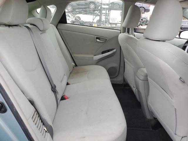 JTDKN3DU7D5583376 - 2013 TOYOTA PRIUS TEAL photo 10