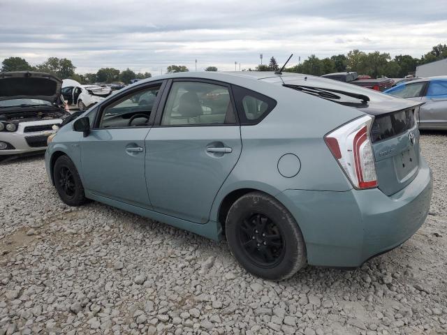 JTDKN3DU7D5583376 - 2013 TOYOTA PRIUS TEAL photo 2