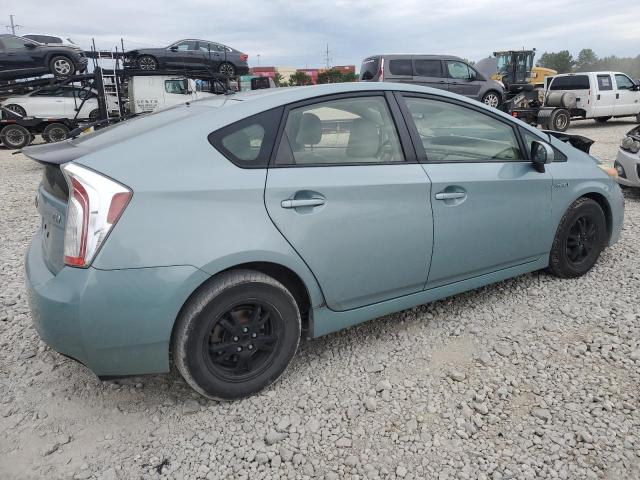 JTDKN3DU7D5583376 - 2013 TOYOTA PRIUS TEAL photo 3