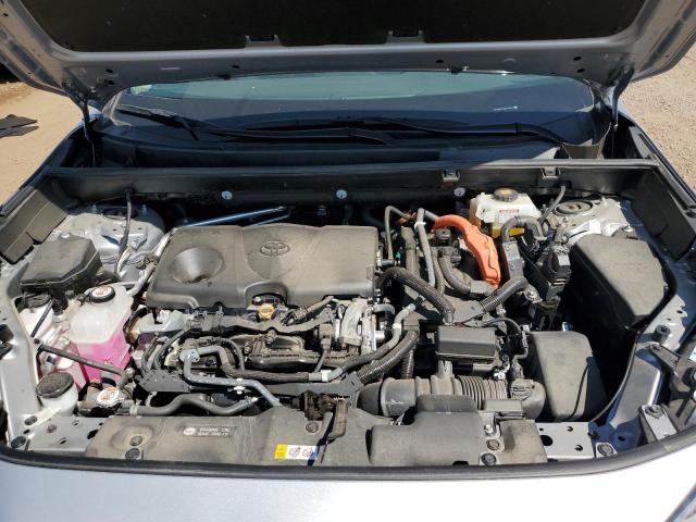 2T3RWRFV2KW012873 - 2019 TOYOTA RAV4 XLE Plata foto 12