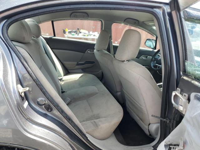 19XFB2F51CE099006 - 2012 HONDA CIVIC LX GRAY photo 10