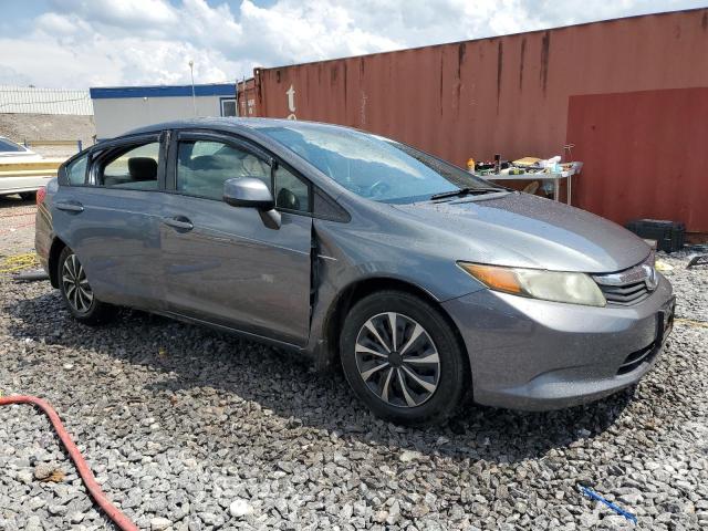 19XFB2F51CE099006 - 2012 HONDA CIVIC LX GRAY photo 4