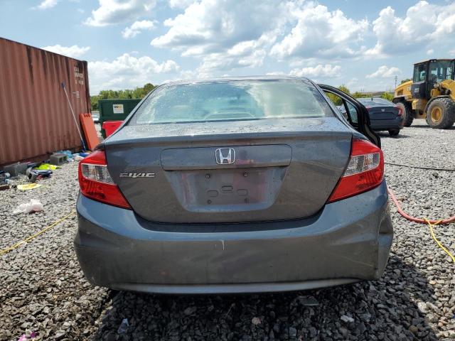 19XFB2F51CE099006 - 2012 HONDA CIVIC LX GRAY photo 6