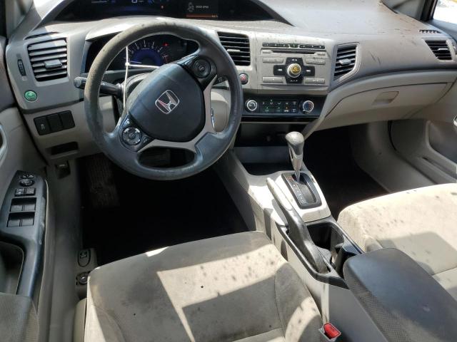 19XFB2F51CE099006 - 2012 HONDA CIVIC LX GRAY photo 8