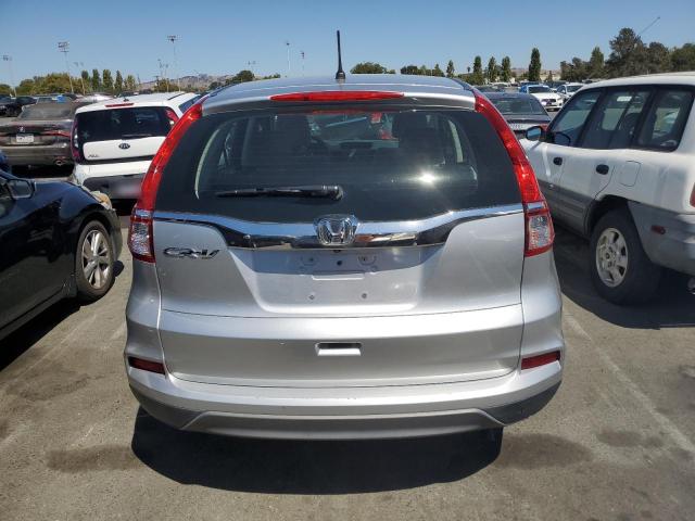 3CZRM3H34FG701537 - 2015 HONDA CR-V LX SILVER photo 6