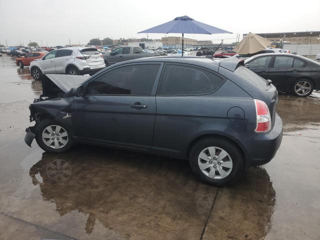 KMHCM3AC6AU159347 - 2010 HYUNDAI ACCENT BLUE GRAY photo 2