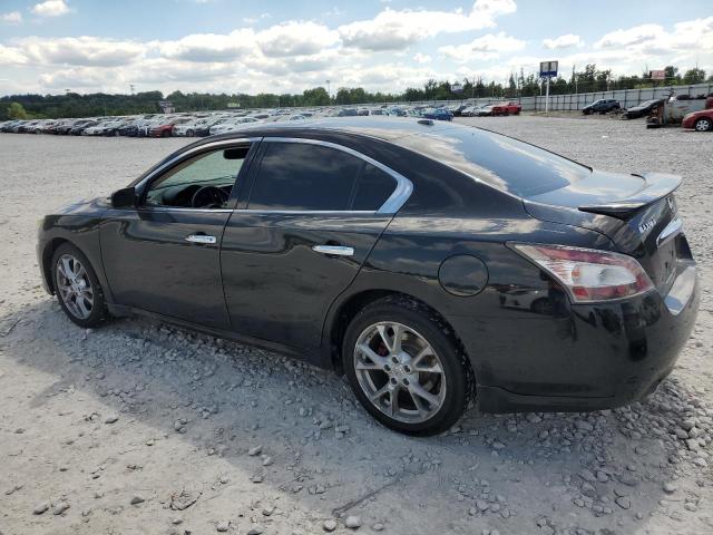 1N4AA5AP3DC824370 - 2013 NISSAN MAXIMA S BLACK photo 2