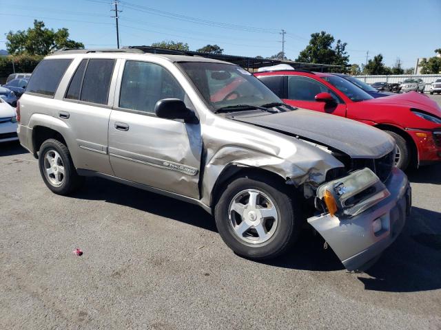 1GNDS13S922145096 - 2002 CHEVROLET TRAILBLAZE SILVER photo 4