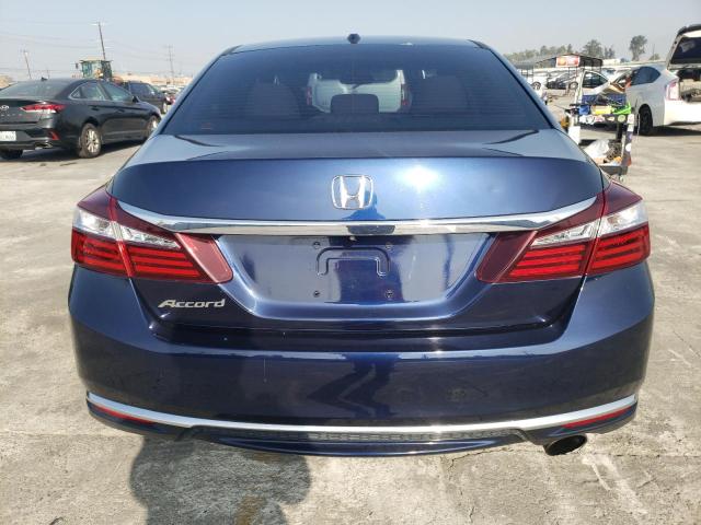 1HGCR2F77HA191653 - 2017 HONDA ACCORD EX BLUE photo 6