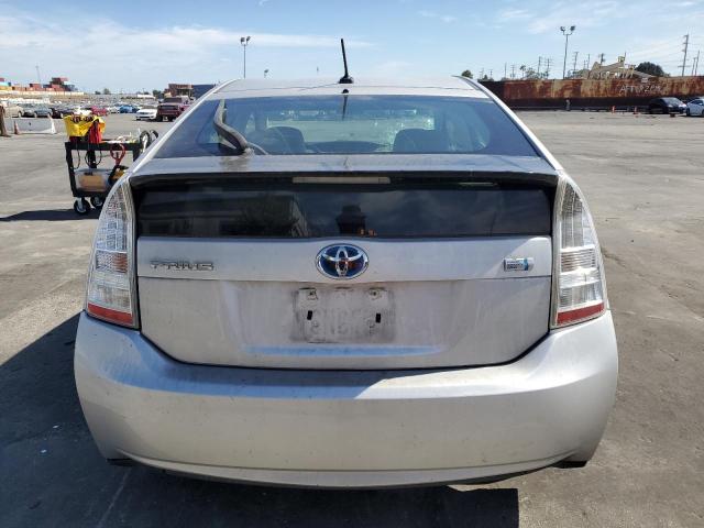 JTDKN3DUXA0020332 - 2010 TOYOTA PRIUS SILVER photo 6