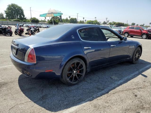 ZAMCE39A770026984 - 2007 MASERATI QUATTROPOR M139 BLUE photo 3