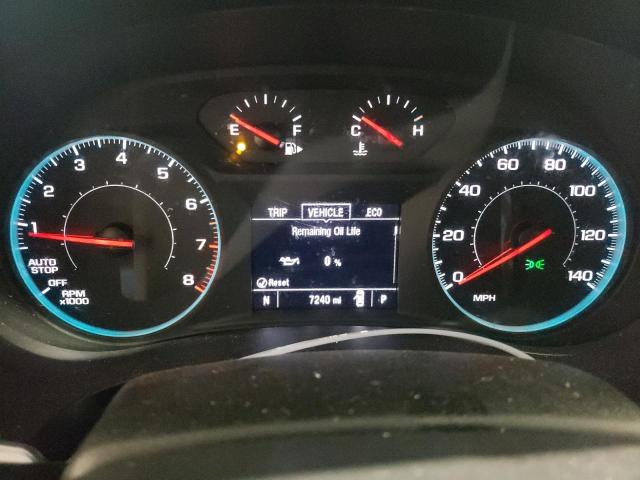 1G1ZG5ST1NF201748 - 2022 CHEVROLET MALIBU RS BLACK photo 9