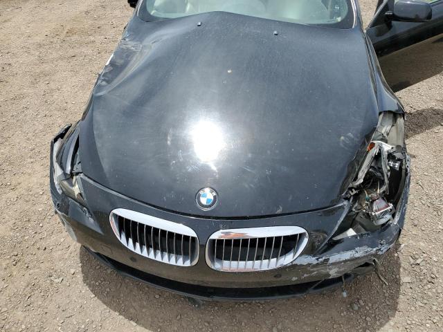 WBAEK73465B326207 - 2005 BMW 645 CI AUTOMATIC BLACK photo 11