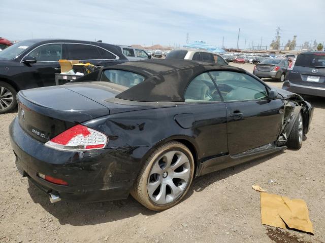 WBAEK73465B326207 - 2005 BMW 645 CI AUTOMATIC BLACK photo 3