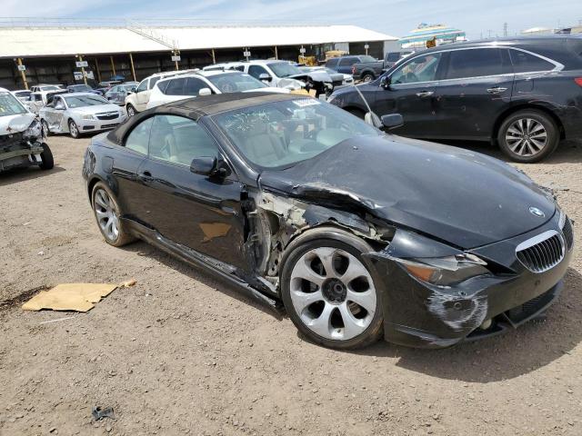 WBAEK73465B326207 - 2005 BMW 645 CI AUTOMATIC BLACK photo 4