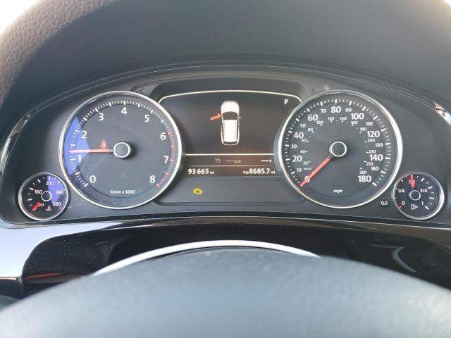 WVGEF9BP3ED004834 - 2014 VOLKSWAGEN TOUAREG V6 WHITE photo 9