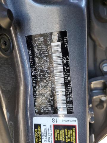 4T1BK1EB9DU066673 - 2013 TOYOTA AVALON BASE 灰色 照片 12