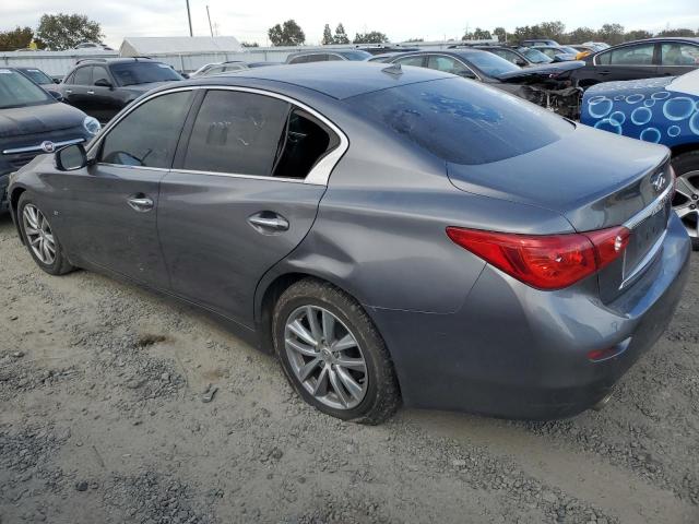 JN1BV7AP7FM348896 - 2015 INFINITI Q50 BASE GRAY photo 2