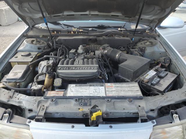 1FALP5247PG299676 - 1993 FORD TAURUS GL BLUE photo 11