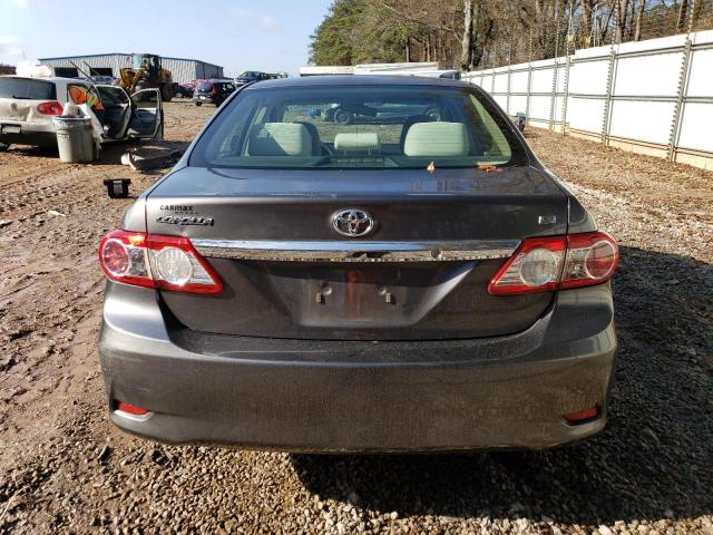 JTDBU4EE9BJ101723 - 2011 TOYOTA COROLLA BASE GRAY photo 6