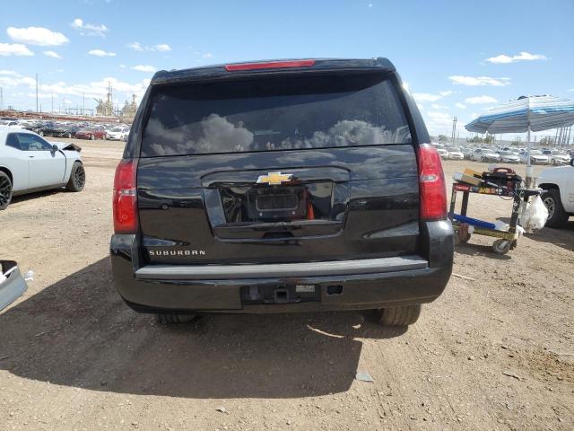 1GNSCHKC0KR346402 - 2019 CHEVROLET SUBURBAN C1500 LT BLACK photo 6