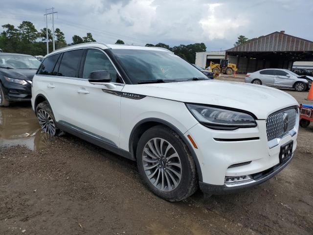 5LM5J7WC9LGL05823 - 2020 LINCOLN AVIATOR RESERVE Biały zdjęcie 4