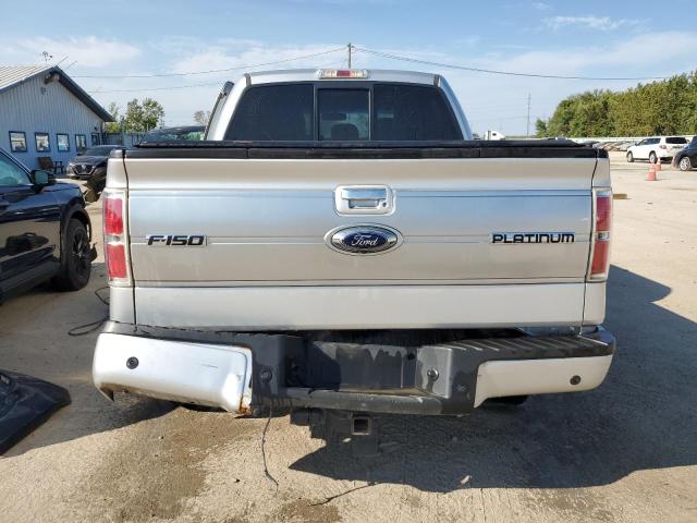 1FTFW1ETXDFB67003 - 2013 FORD F150 SUPERCREW SILVER photo 6