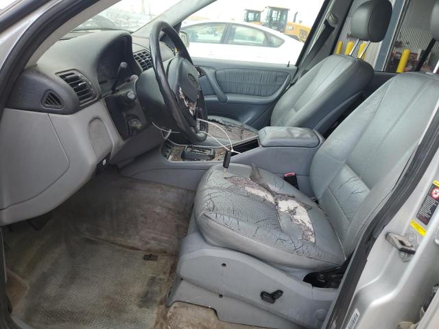 4JGAB54EX2A307265 - 2002 MERCEDES-BENZ ML 320 SILVER photo 7