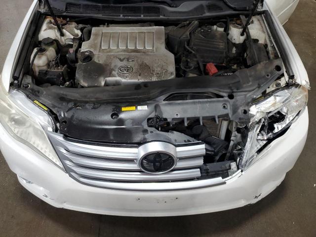 4T1BK3DB6CU448705 - 2012 TOYOTA AVALON BASE 白色 照片 11