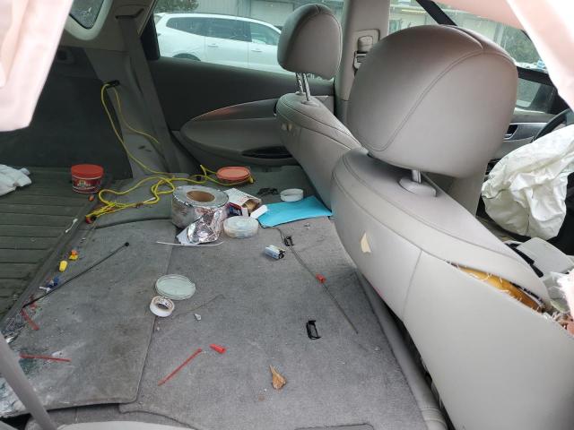 JNKAJ09E58M301642 - 2008 INFINITI EX35 BASE WHITE photo 10