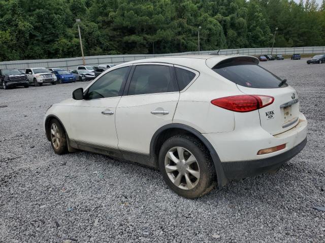 JNKAJ09E58M301642 - 2008 INFINITI EX35 BASE WHITE photo 2
