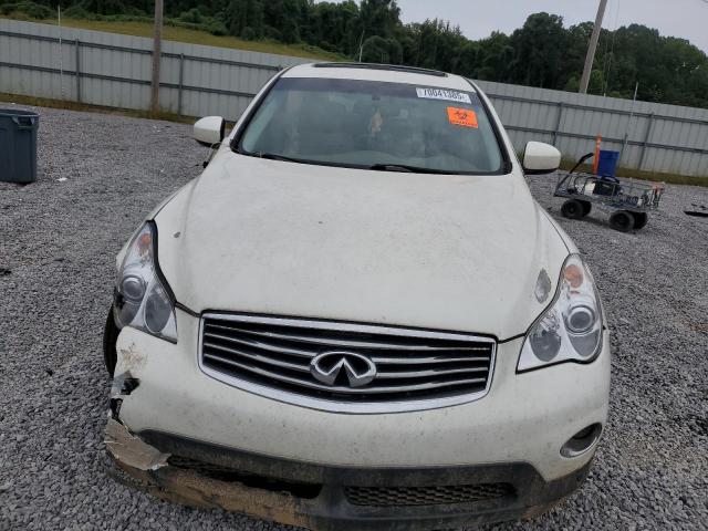 JNKAJ09E58M301642 - 2008 INFINITI EX35 BASE WHITE photo 5