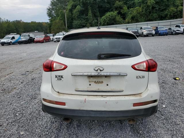 JNKAJ09E58M301642 - 2008 INFINITI EX35 BASE WHITE photo 6