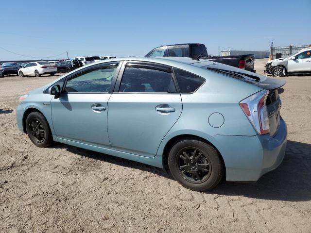 JTDKN3DU0C1529326 - 2012 TOYOTA PRIUS TEAL photo 2