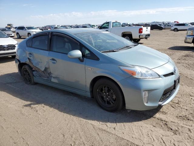 JTDKN3DU0C1529326 - 2012 TOYOTA PRIUS TEAL photo 4