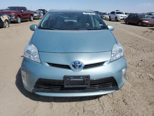 JTDKN3DU0C1529326 - 2012 TOYOTA PRIUS TEAL photo 5